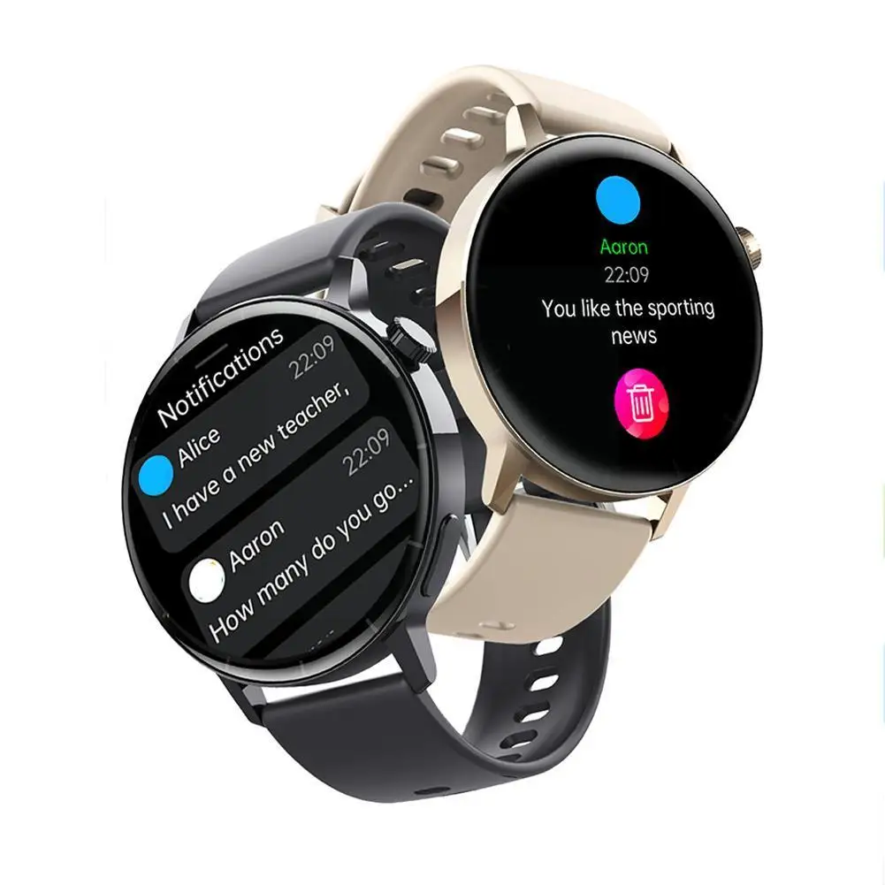 

Smart Watch F67S 1.43 Inch Screen Bluetooth Call Blood Blood 150 Sports HRV Glucose Oxygen Rate Heart Report Alarm Mode R7S3