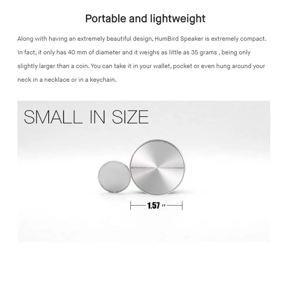 Беспроводной Мини-стереодинамик Костной Проводимости Портативный Креативный