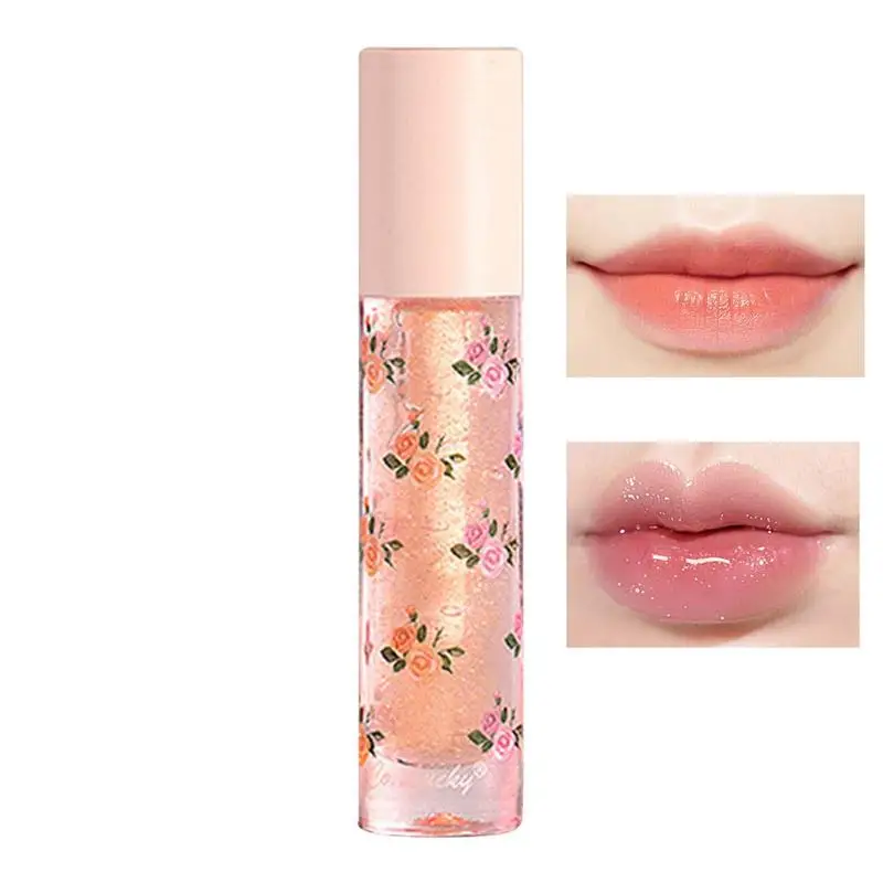 

Наполнитель для губ для женщин, жидкий блеск для губ, увлажняющее не Липкое масло для губ, 100 натуральное масло, прозрачный блеск для губ, лег...