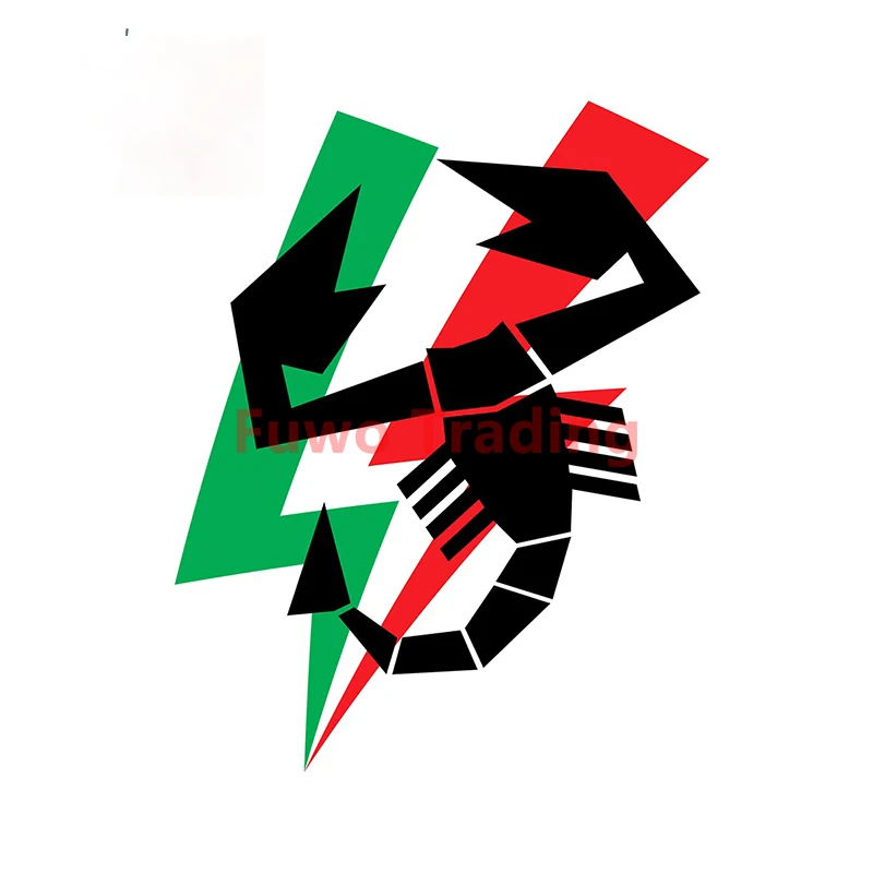 

Fuwo Trading Abarth Auto Decal DIY Custom Printing Car Window Windshield Accessories Car Styling Material Window Car Stickers