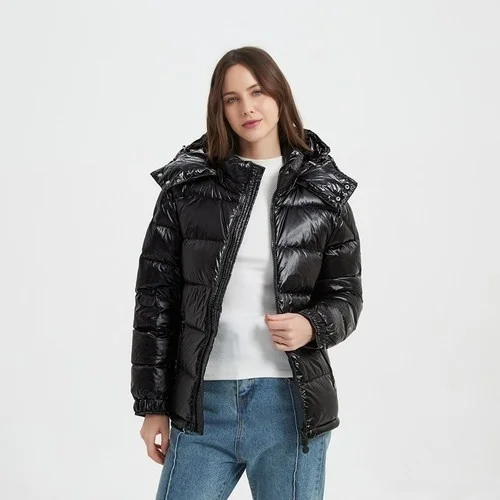 

Мужская зимняя куртка-пуховик, модная повседневная короткая куртка на белом утином пуху, Толстая теплая парная куртка для женщин, Chaquetas Lq