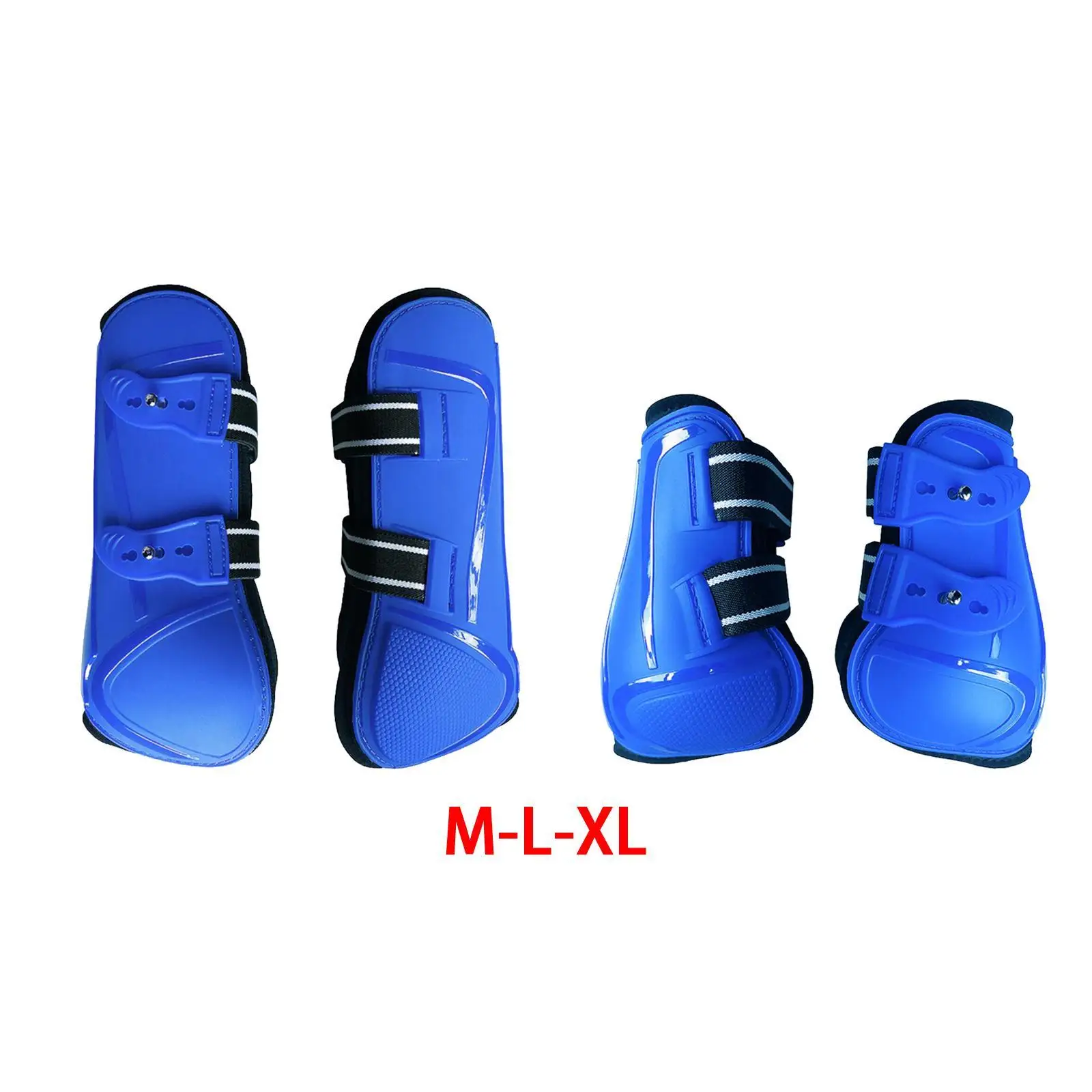 

Регулируемые ботинки для верховой езды, защитные ботинки для передних и задних ног, неопреновые ботинки нога лошади, защита для конного спо...