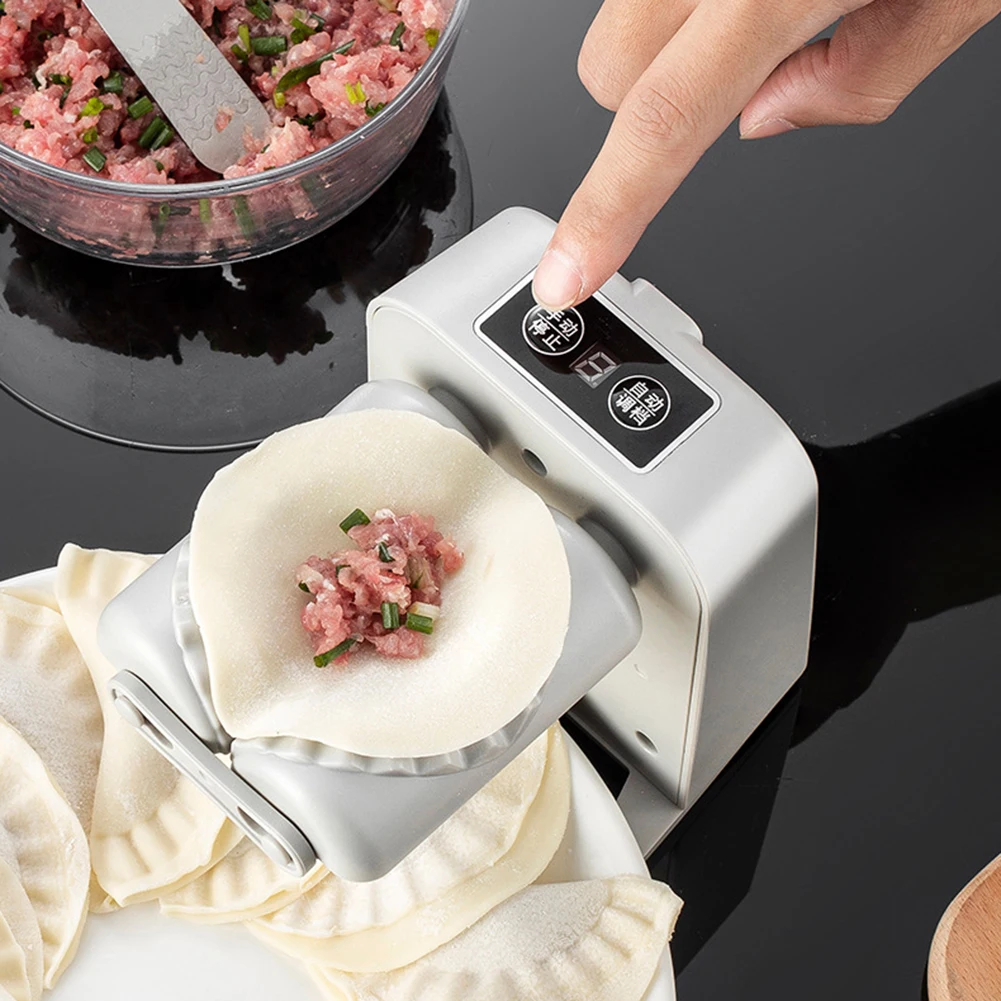 

Dumpling Maker Artifact Fully Automatic Electric Dumpling Maker DIY Machine Anti-slip Portable Durable Practical Kitchen Gadget