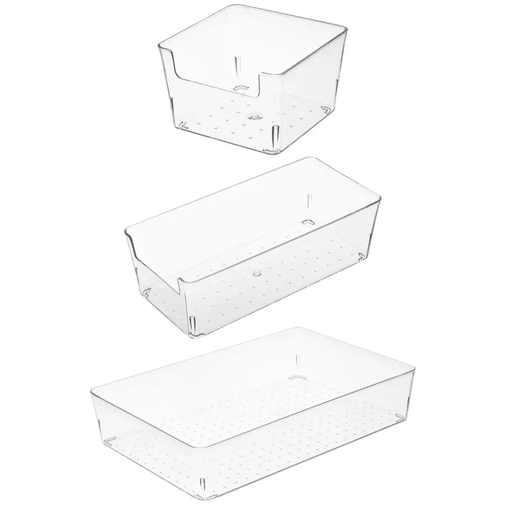 

3pcs Sundries Storage Holder Multi-use Stationery Holder Cosmetics Organizer