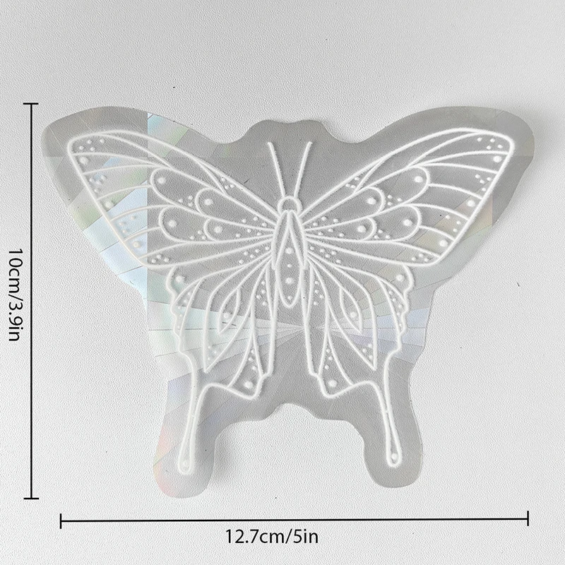 ПВХ Самоклеящиеся наклейки на окна с изображением Ловца солнца кошки моли