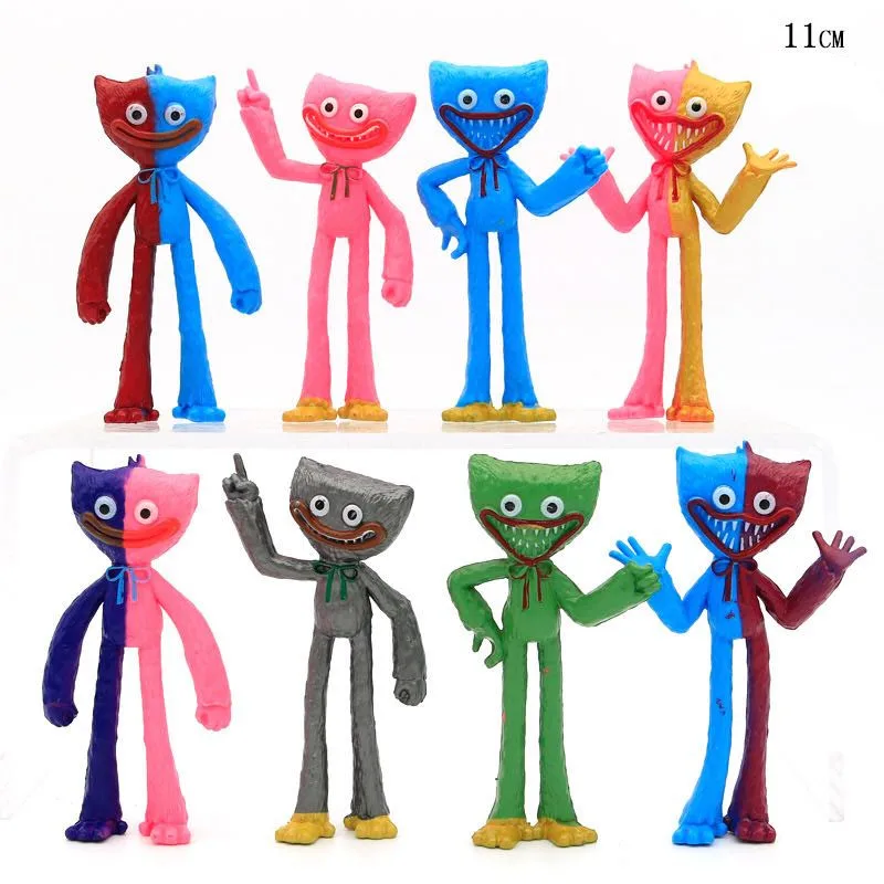 

Экшн-фигурка из игры Huggy Wuggy, 7-10 см, колбасный монстр, Мак, Игрушечная модель из ПВХ, декоративная кукла, подарок для детей
