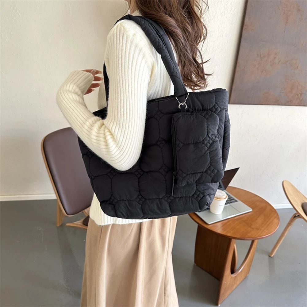 Женская зимняя сумка-тоут с молнией 2 шт.