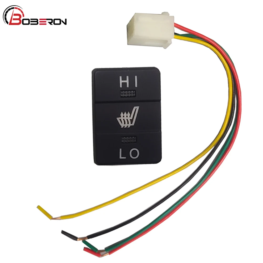 

Переключатель для подогрева автомобильного сиденья, переключатель регулировки температуры сиденья с проводом для Toyota, Новинка