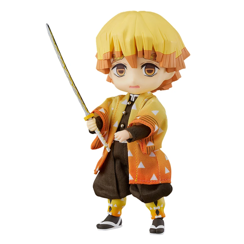 

Original Demon Slayer Agatsuma Zenitsu Action Figure Q Version Figure Model Desktop Ornaments Pvc Model Toy Cartoon Figures Doll