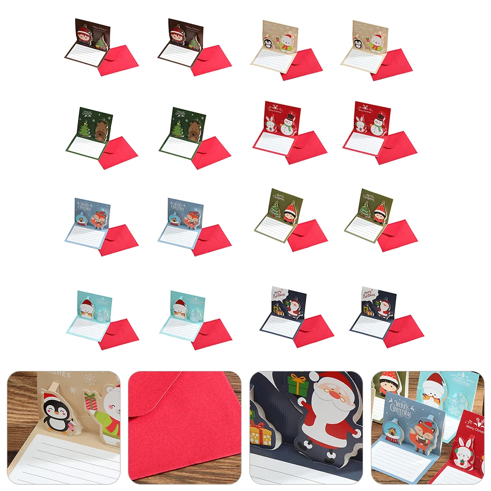 

16 шт., декоративные открытки ручной работы