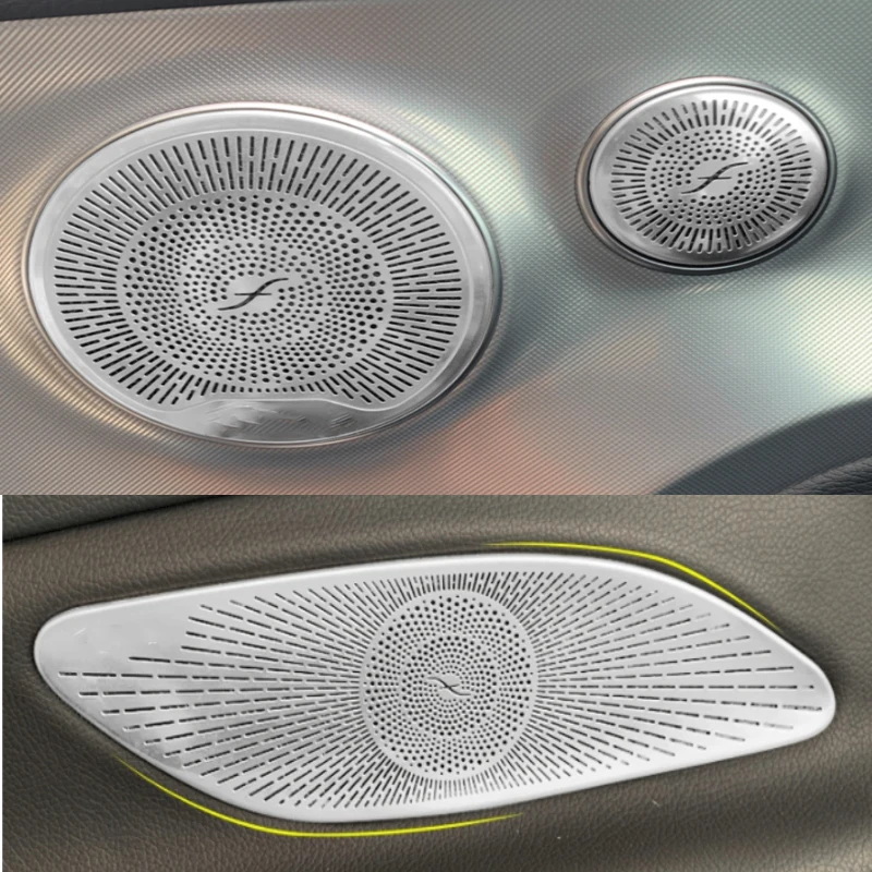 

For Mercedes Benz E Class Coupe C238 W238 2017 2018 2019 2020 2021 2022 Front Rear Door Audio Speaker Cover Trim Car Accessories