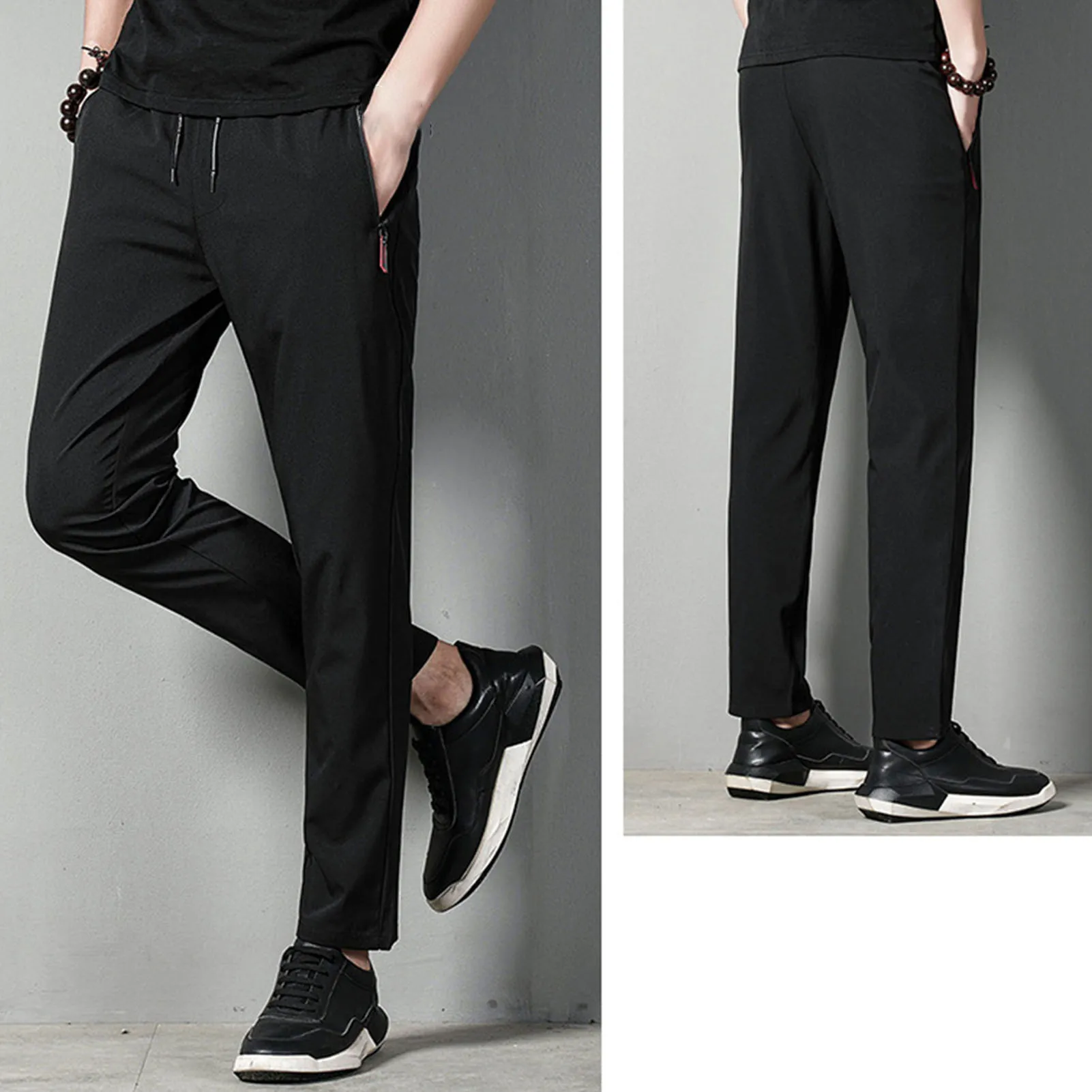 Брюки эластичные деловые Костюмные брюки быстросохнущие мужские свадебные для