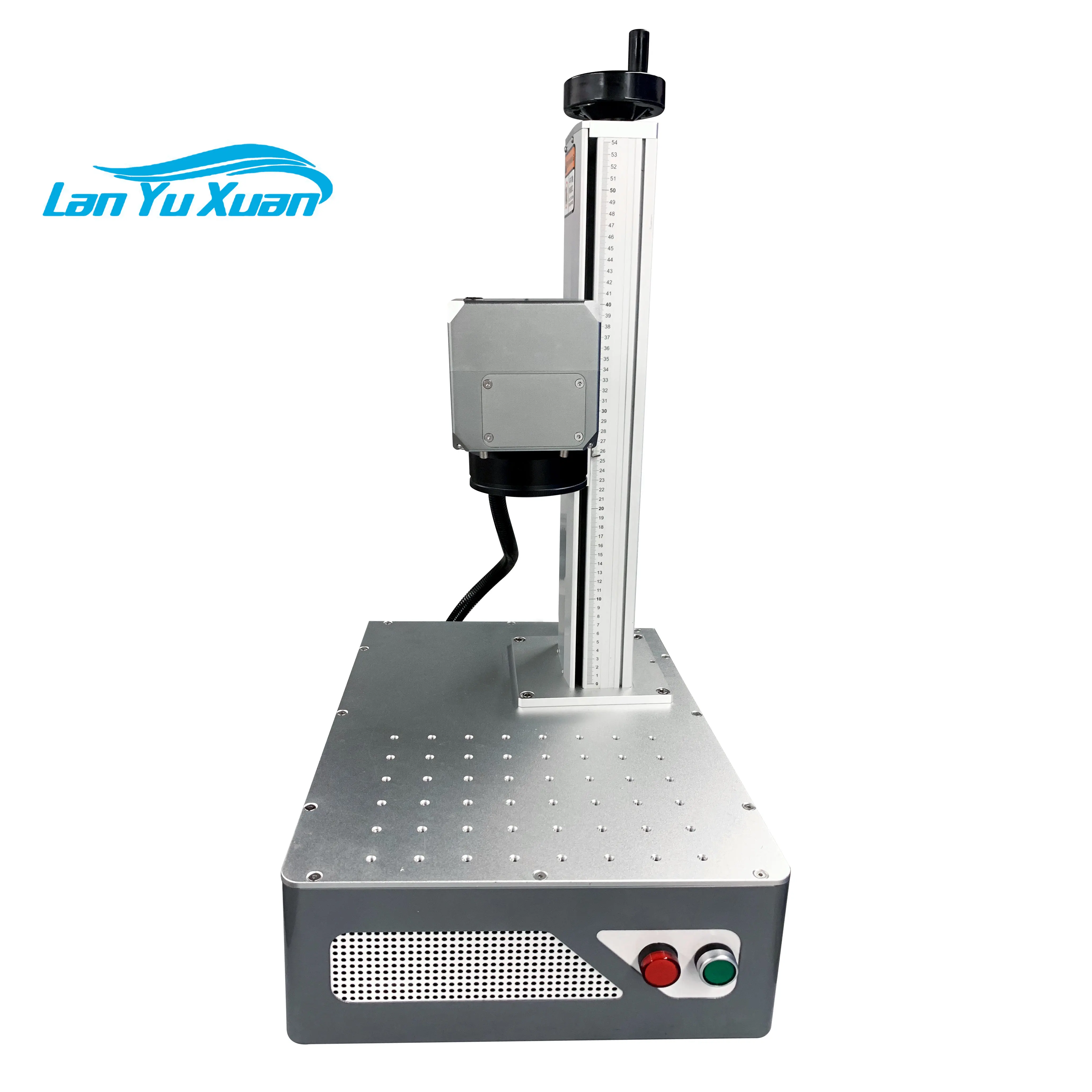 

2023 Small fiber laser marking machine/Lazer qr codes marker on metal with 20w 30w 50w raycus source
