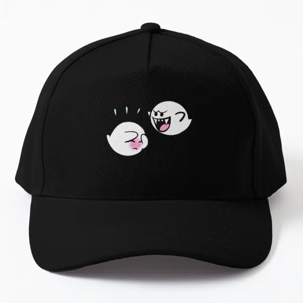 

Cute Boo Baseball Cap Hat Boys Hip Hop Casual Casquette Bonnet Summer Fish Solid Color Outdoor Women Mens Black Sport Czapka