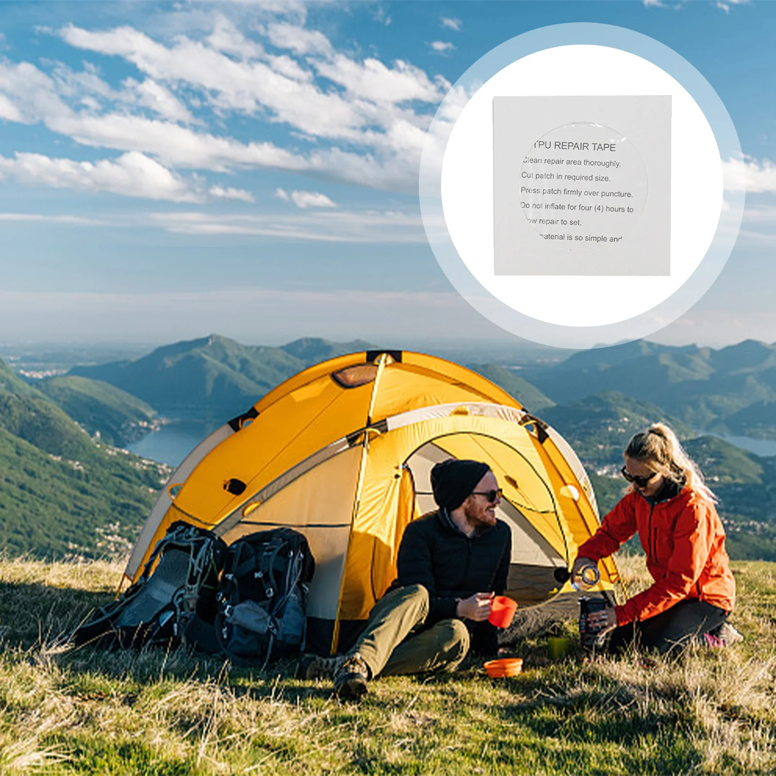 

Inflatable Patch Repair Kit High Strength Repair Patch For Air Bed Bounce House Inflatable Sofa Inflatable Toy Swimming Pool