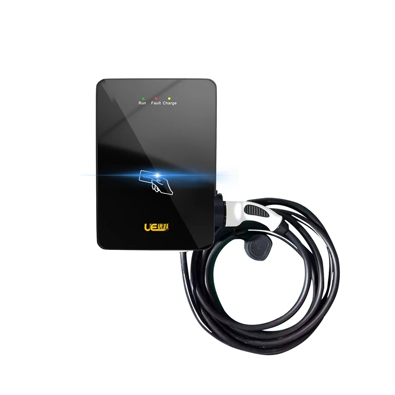 

11kw AC EV Charger Ev Wallbox 3 Phase Charger Electric Car Fast Charger IEC 62196-2 Vehicle Wallbox Home 4 Meters 12 Type a IP55