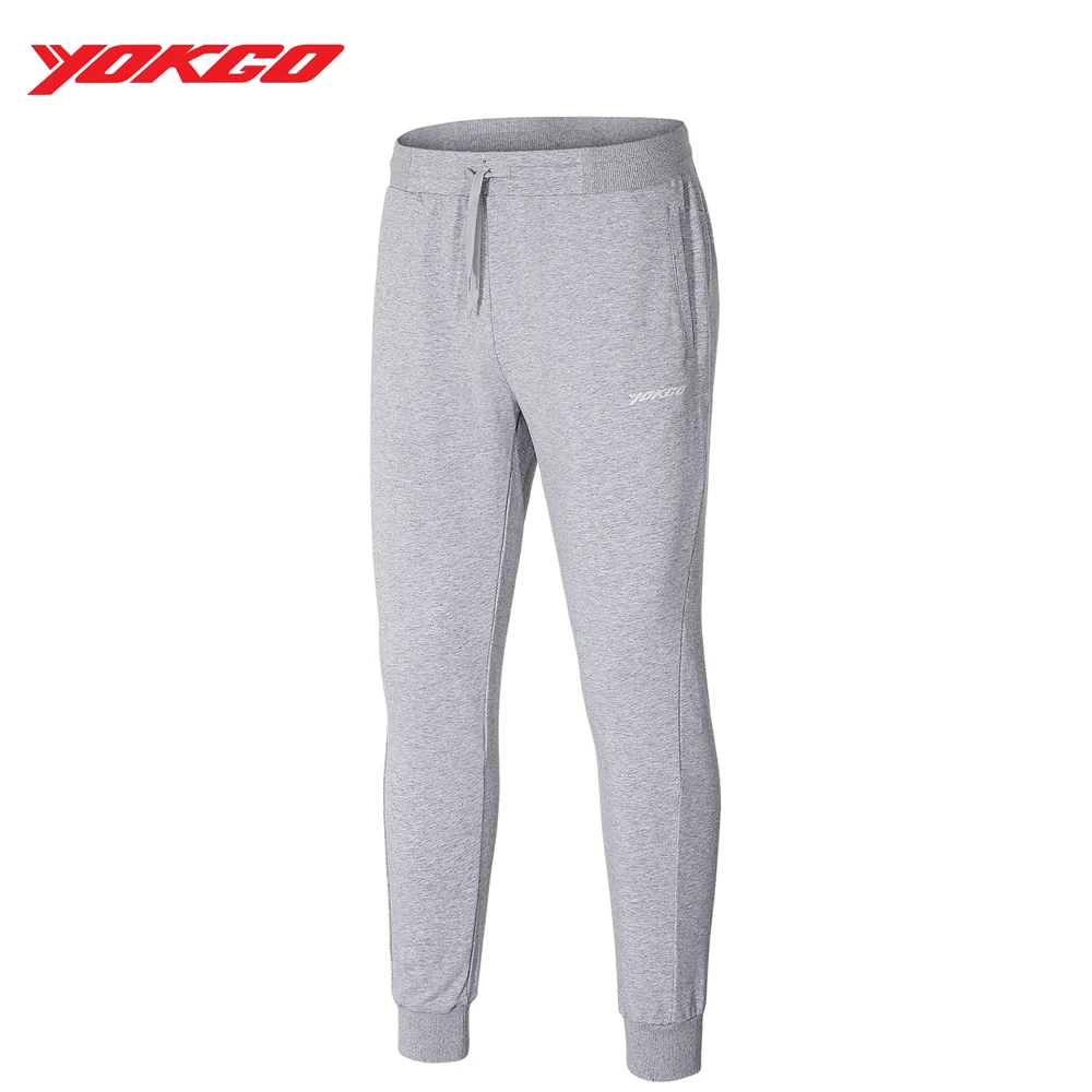 

YOKGO Mens Sports Pants Workout Running Gym Trousers Quick Dry Fitness Bodybuilding Sweatpants Basketball Training Joggers