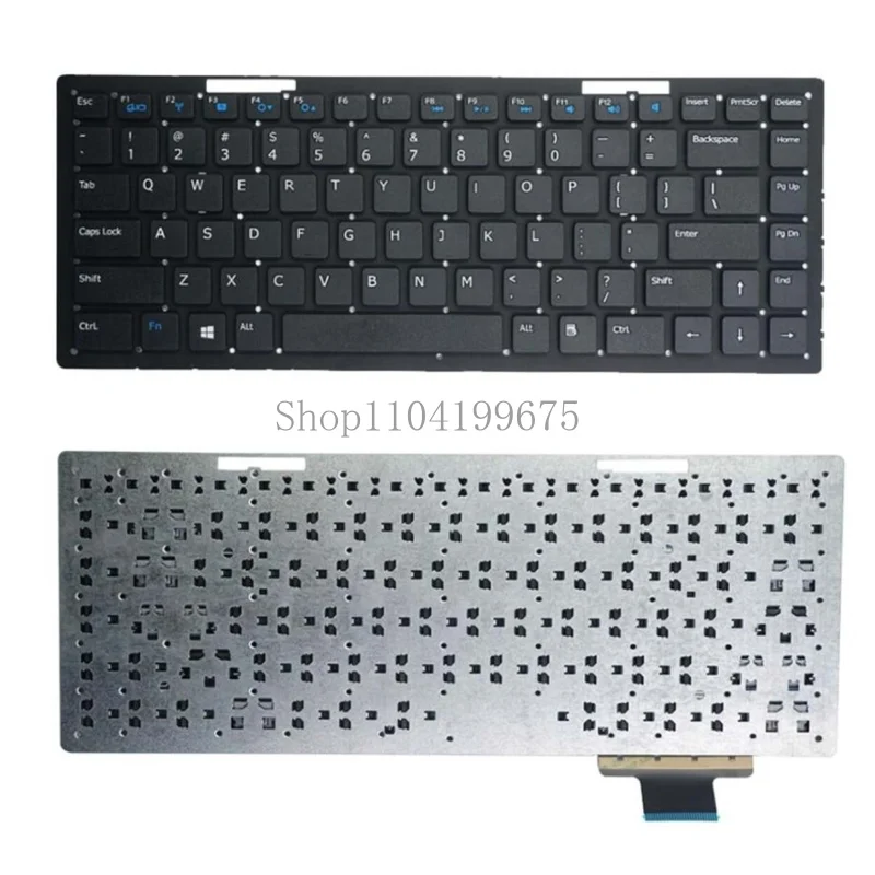 Клавиатура для ноутбука DELL Vostro 5560 V5560 P34F P34H черная США без подсветки