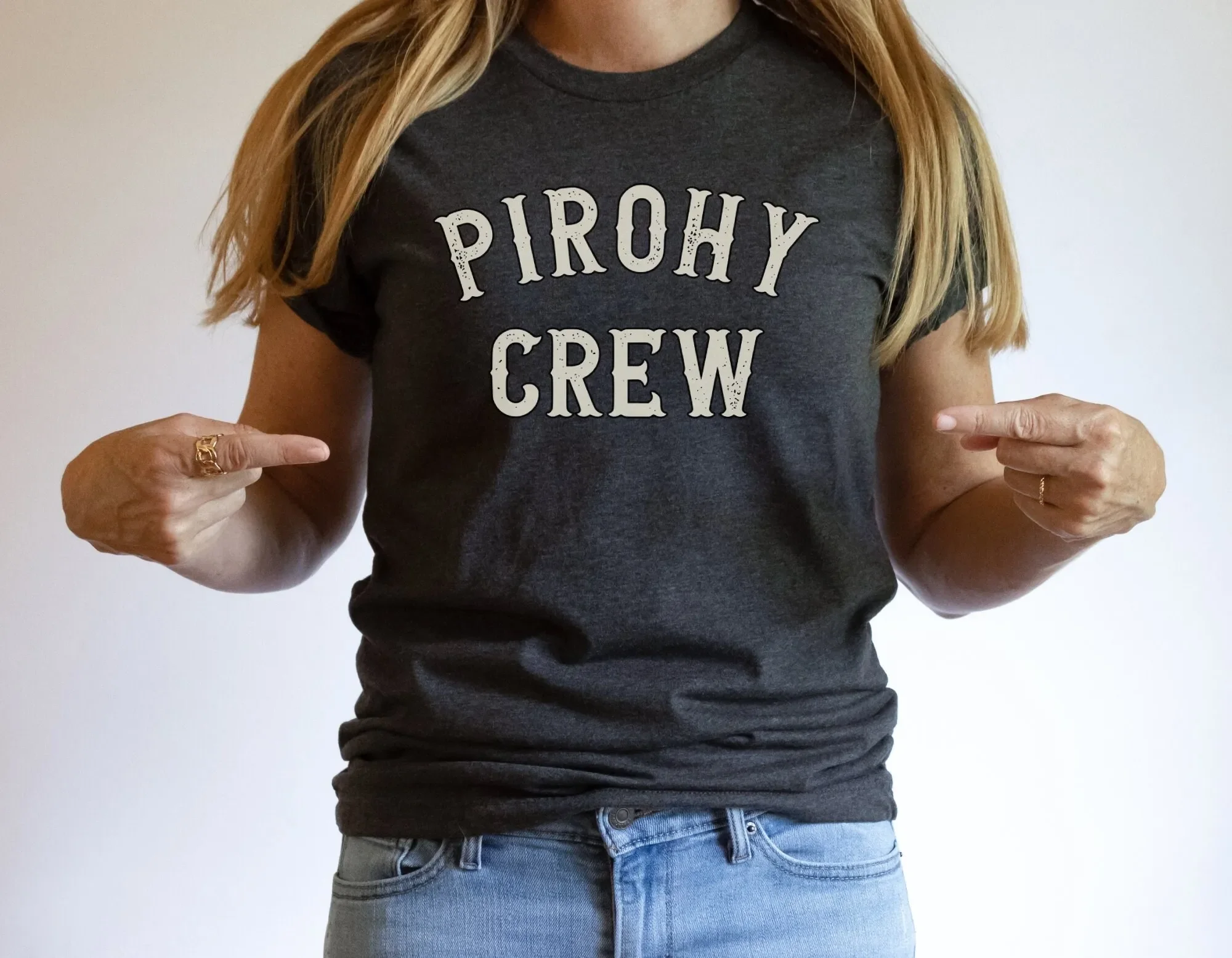 Фото Футболка Pirohy T-Shirt для любителей славянской кухни, для любителей приготовления словакской еды, Словакия №1