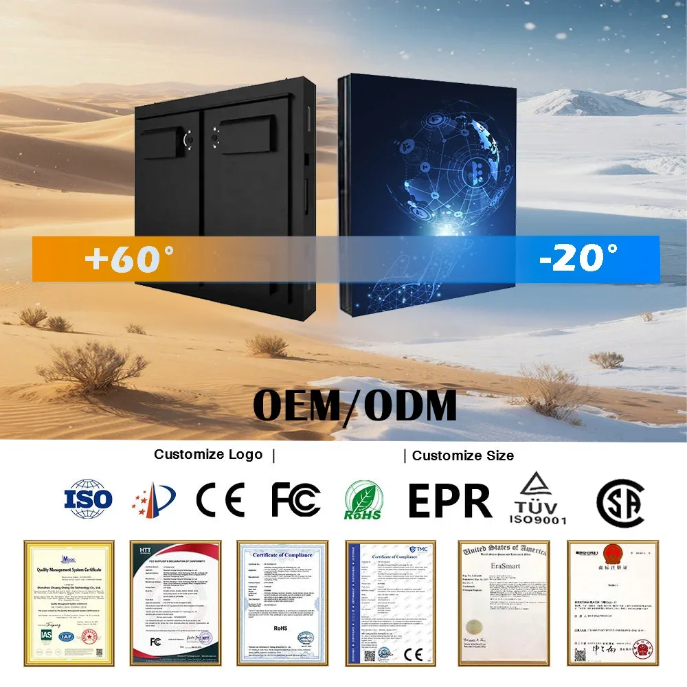 Фото Светодиодный настенный рекламный дисплей для наружной рекламы P2.5/P3/P3.076/P4 для наружных промоакций №4