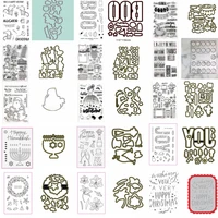 big discount clearance sale clear silicone stamps and metal cutting dies for make cards scrrapbook craft