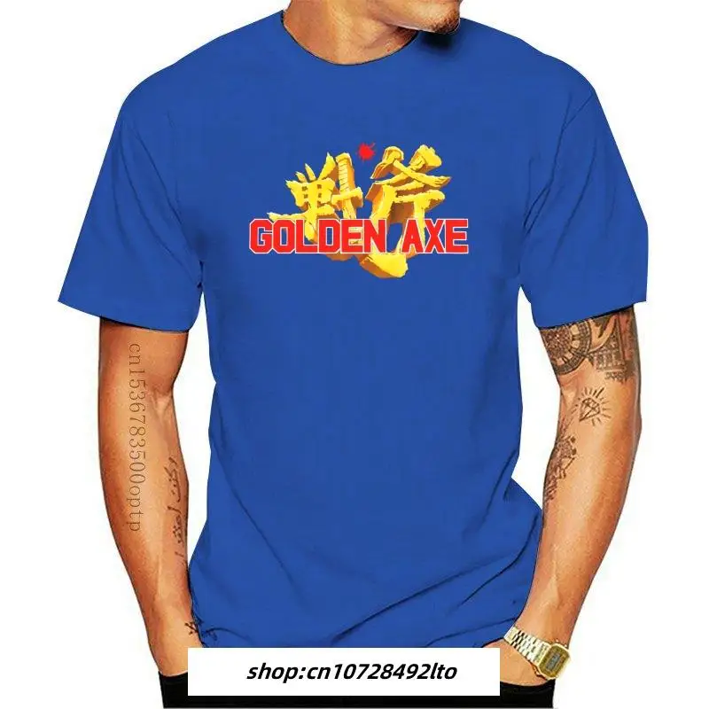 

Tee Golden Axe Streets Of Rage T Shirts Men 100% T-Shirts Round Neck Retro Axel Blaze Fighting Game Tee Shirt Short Sleeve-6172