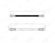 

Код товара:-для тормозного шланга, заднего левого и правого цвета L300 91-99