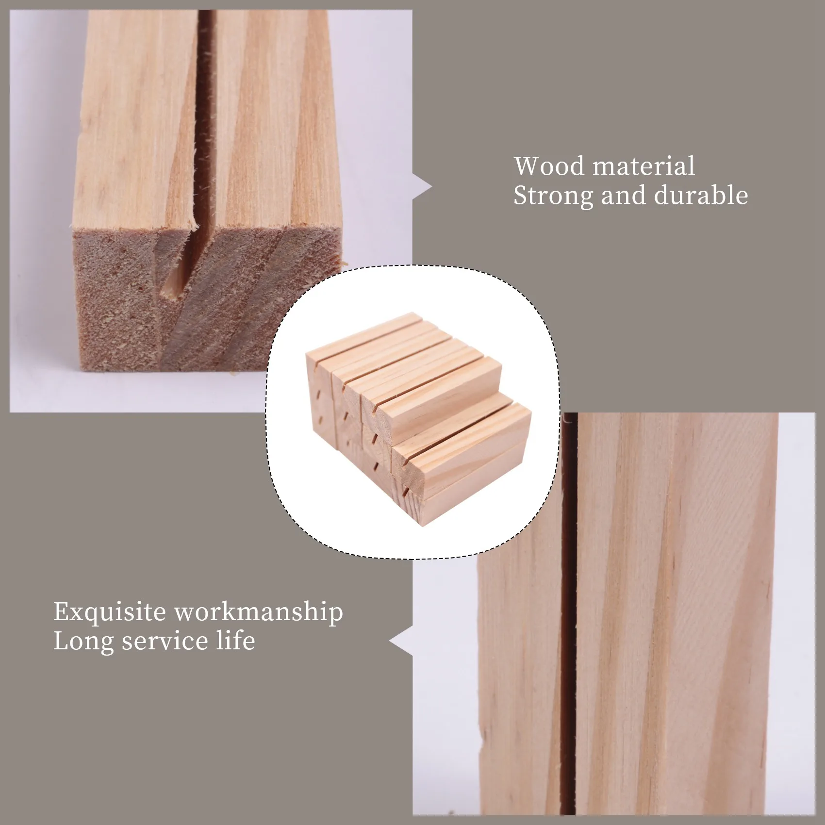 Держатели для карточек из дерева (20 штук) деревянные держатели номеров столов, зажимы для записок и ремесла для свадебного дня.