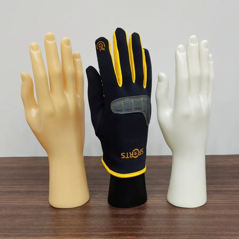 

Durable Mannequin Dummy Hand Model Male Hand Mannequin Hand Mold Display Stand for Jewelry Ring Glove Watch Display