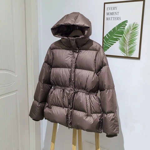 Schinteon женский пуховик белый