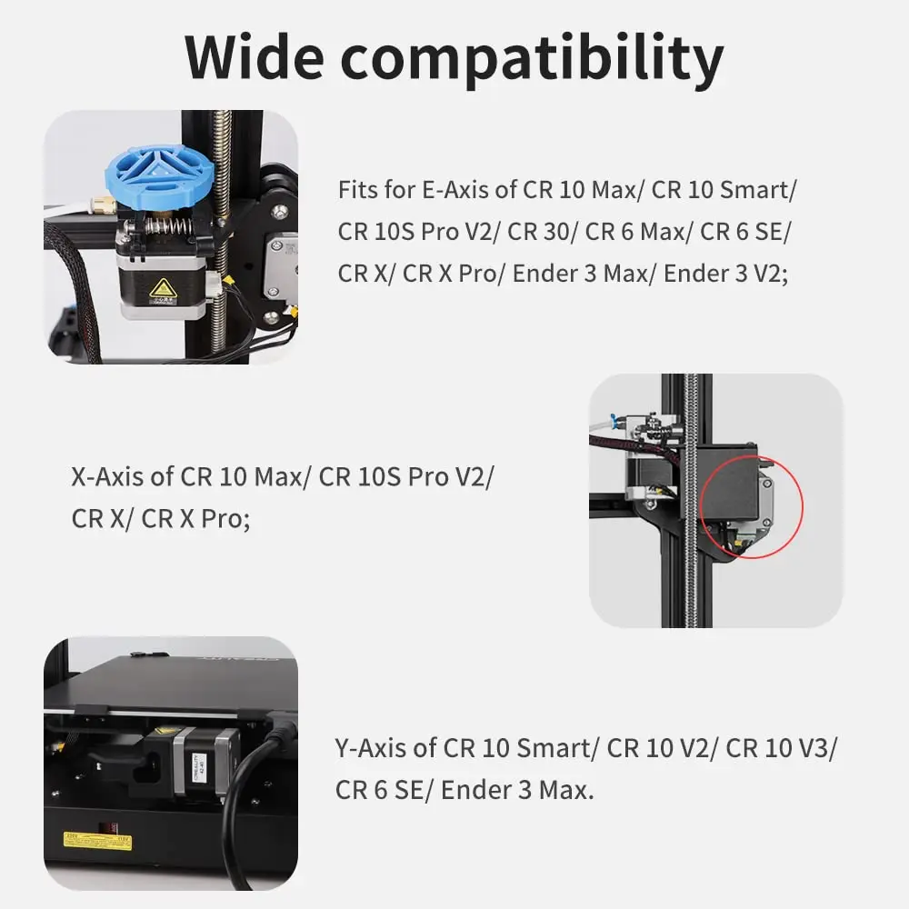 Деталь для 3D-принтера Creality 42-34/42-40 шаговый двигатель X Axis Z принтера Ender 3/Φ S1 Pro/Ender-3