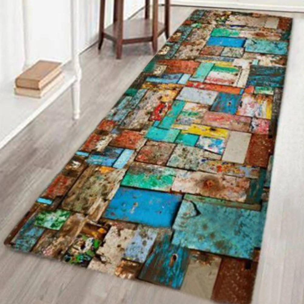 

Противоскользящий длинный ковер 40x120 см 60x18 0 см, коврик с 3D-принтом для ванной, кухни, гостиной, коврик