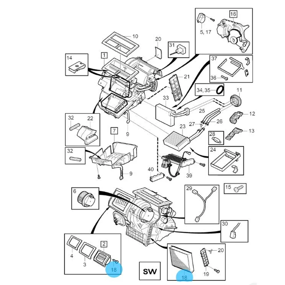 Салонный фильтр 30780376 1 шт. для Volvo C30 C70 S40 V50 кондиционер 2003 2004 2005 2006 2007 2008 2009 2011 2010 2012