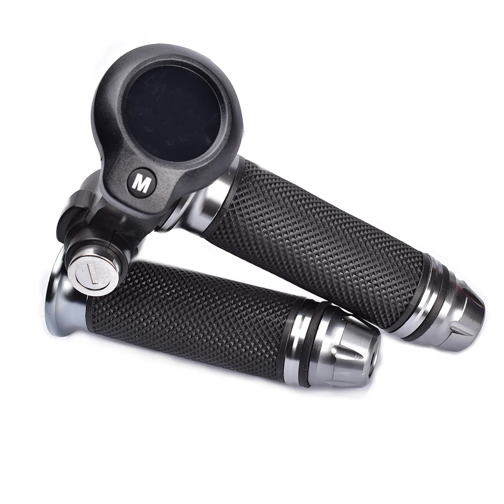 Дисплей мотоцикла цифровые триггеры дроссельной заслонки 48 В с ключом и рулем