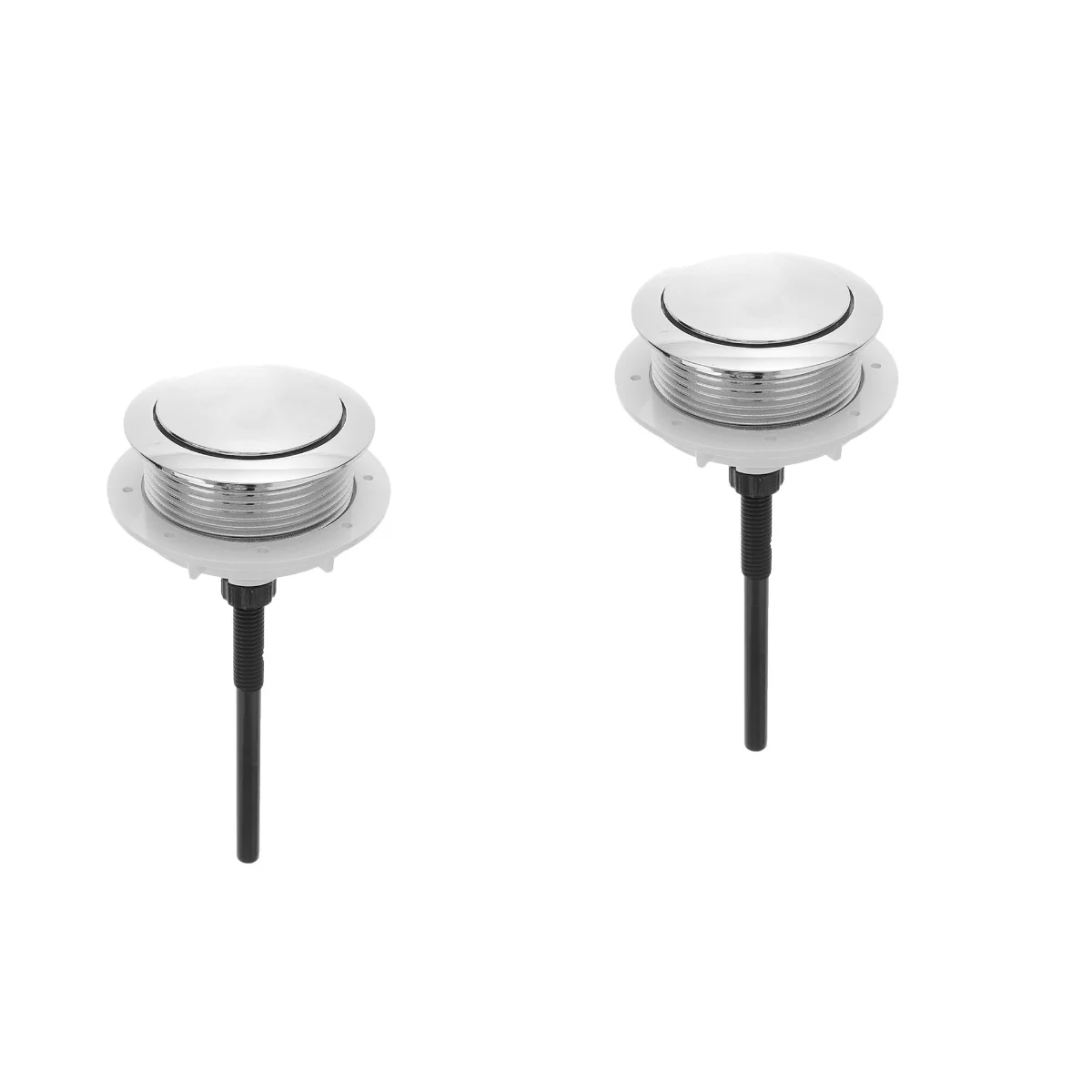 

Toilet Button Push Flush Tank Replacementshower Buttons Fittings Part Accessories Water Dual