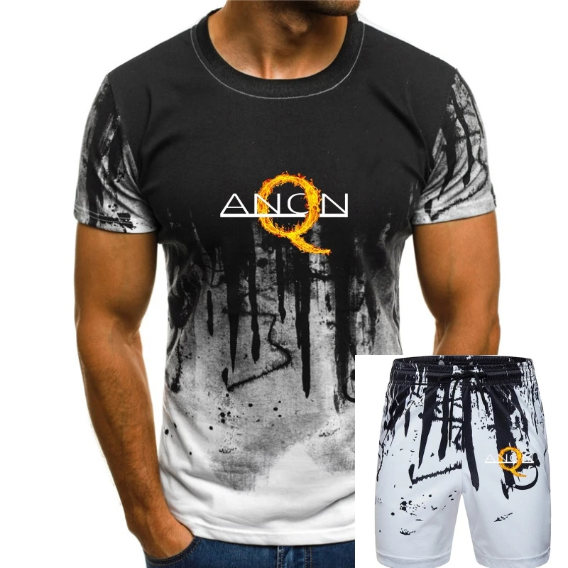 

Qanon WWG1WGA Q Fire Flame Premium T-Shirt