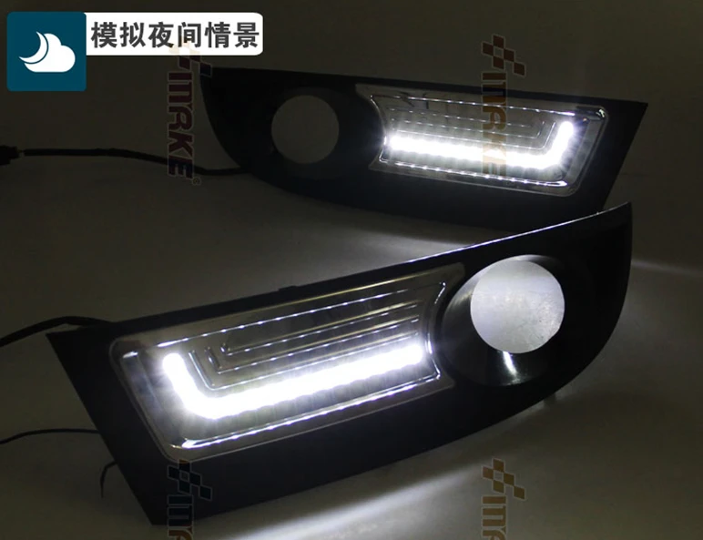 Автомобильный бампер фара для Chevrolet Epica дневная лампа 2009 ~ 2012/2014 аксессуары