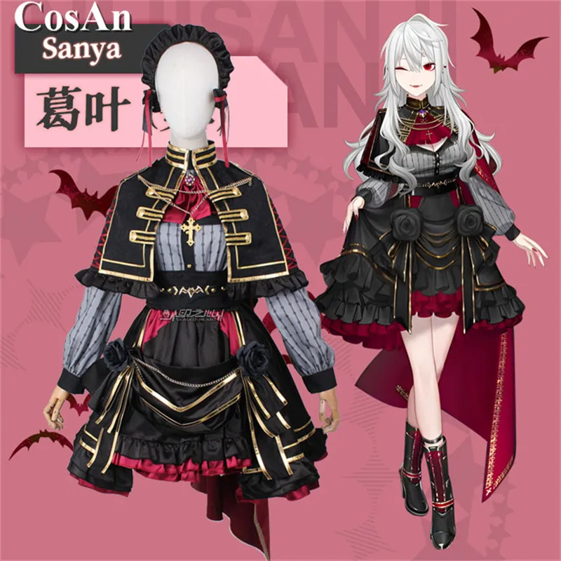 

CosAn Горячая новинка аниме Vtuber геймеры Kuzuha Косплей Костюм Sanya Милая униформа для вечеринки