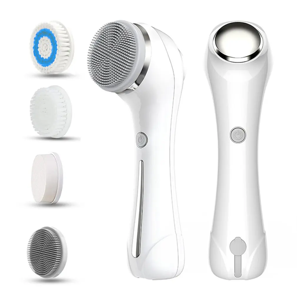 

Electric Facial Cleansing Brush Vibration Massage Brush Facial Care Tools For Deep Cleansing Skin Care Massage