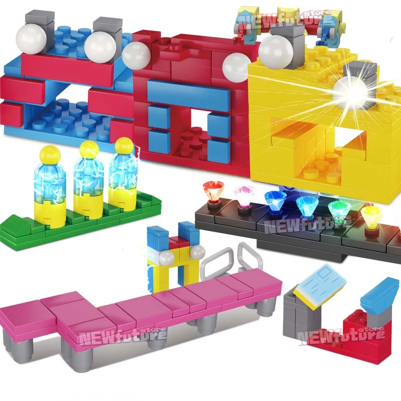 

New 2022 8in1 MOC Bridges Sets Building Blocks Kits Toys for Children Kids Gifts Model Brick Boys