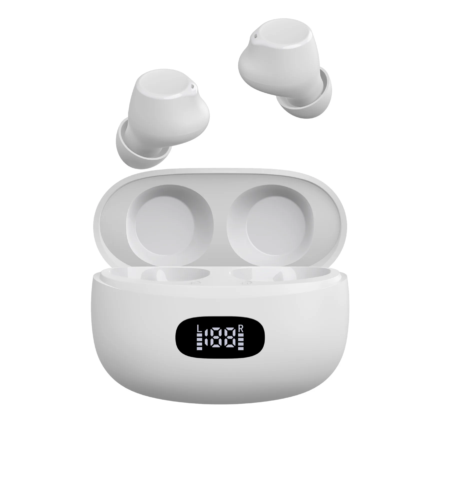 

FASACEL Wireless Earbuds, bluetooth earphones, Deep Bass, 25HRS Playtime,Sweatproof, Fast Charge