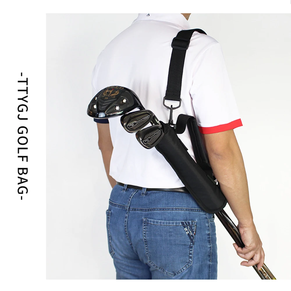 New golf bag portable small gun bag grip type practice bag portable cue bag single cue bag