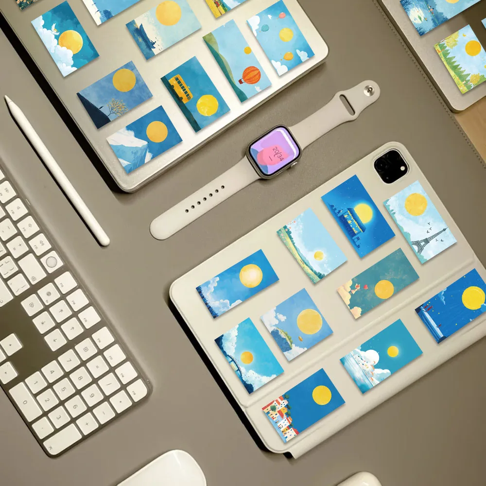 50 шт. наклейки с рисунком Soul Ultimate Nation INS стильные иллюстрации для термоса ноутбука