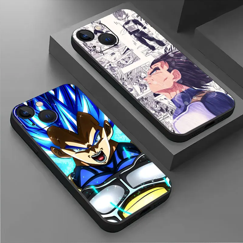 

Dragon Ball Z Goku Case For Apple iPhone 14 13 11 12 Pro XR X XS 13Pro 12Mini 13Mini 7 8 Plus SE 2022 Black Soft Phone Funda