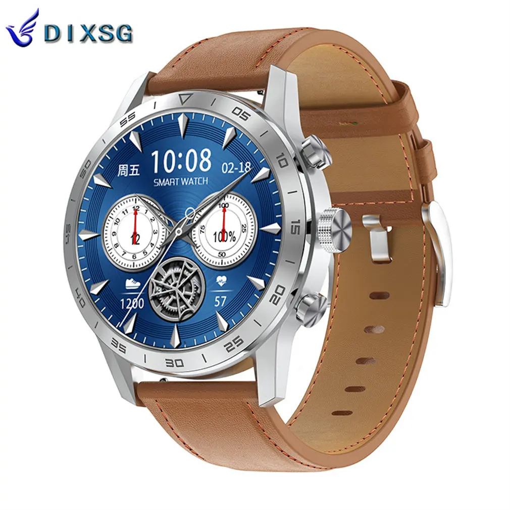 

DIXSG Reloj DT70 Smart Watch Men Phone Call Wireless Charger Rotary Button IP68 Waterproof Music Play ECG Smartwatch KK70