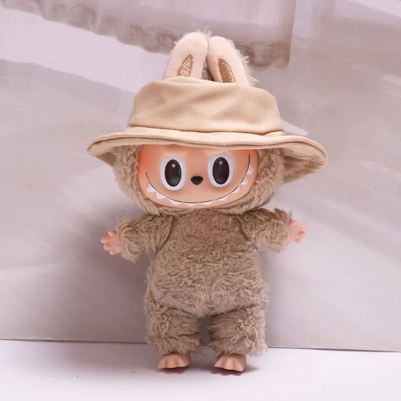 17 см милые мини-плюшевые куклы одежда пальто аксессуары корея Kpop Exo Labubu I II Idol