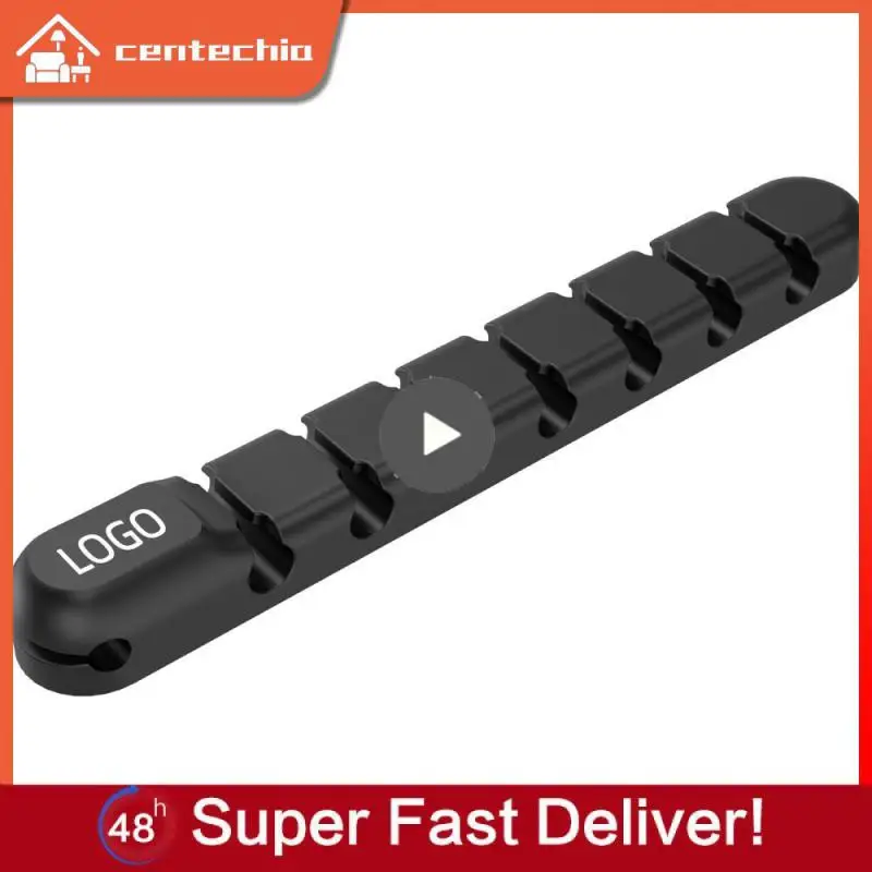 

Universal Cable Organizer Portable Clips Cable Holder Clips Cord Desktop Tidy Management Multifunctional Silicone Winder