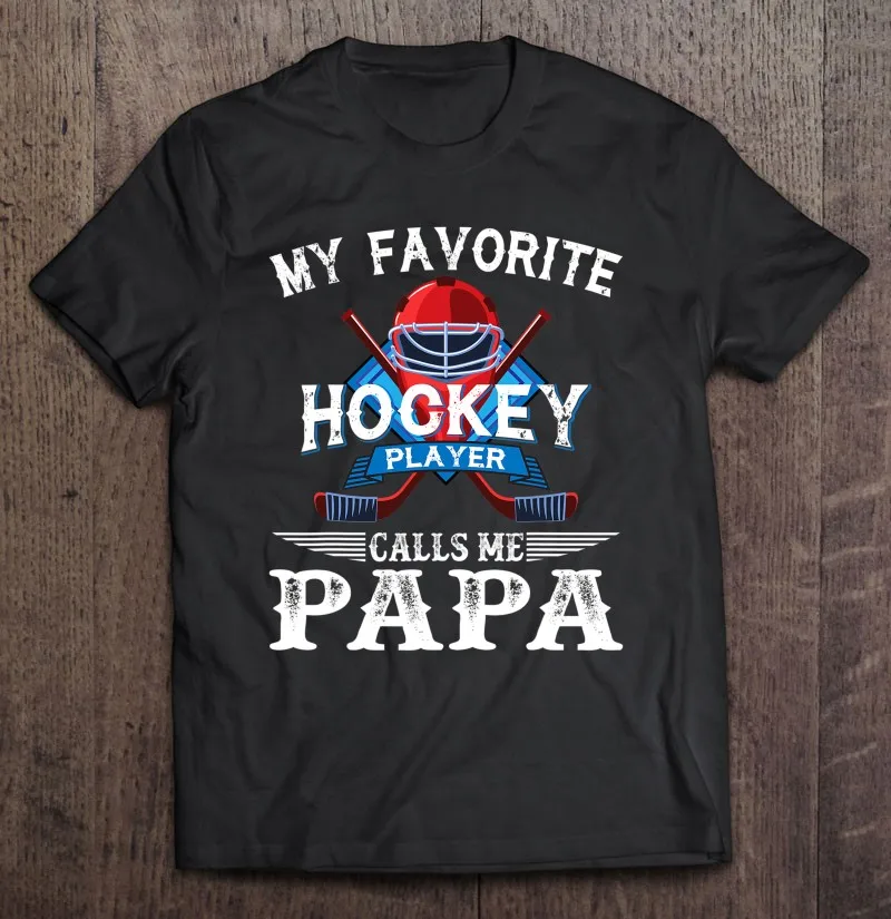 

Футболка мужская с надписью «мой любимый Хоккей»