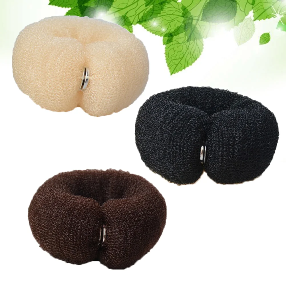 

Hair Bun Maker Curlersdonut Perm Accessories Spiral Rollerrods Elastic Ties Ballet Curly Gold Styling Setmagic Small Sleeping