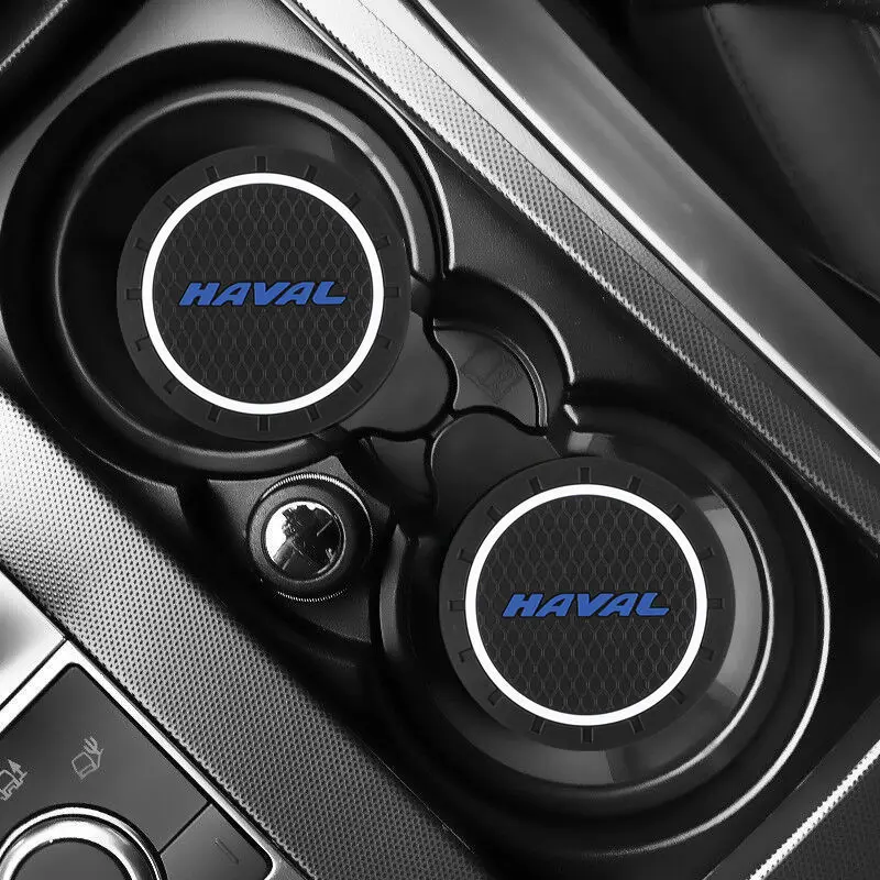 

Car Water Cup Holder Coasters Durable Bottle Pad For Haval C50 H5 2021 H2 H7 H4 H9 F7 F5 Hover Jolion H1 H6 F7X Auto Accessories